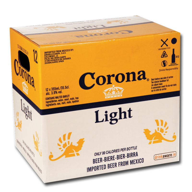 Corona Light Bottle Pack 12x355ml Centra