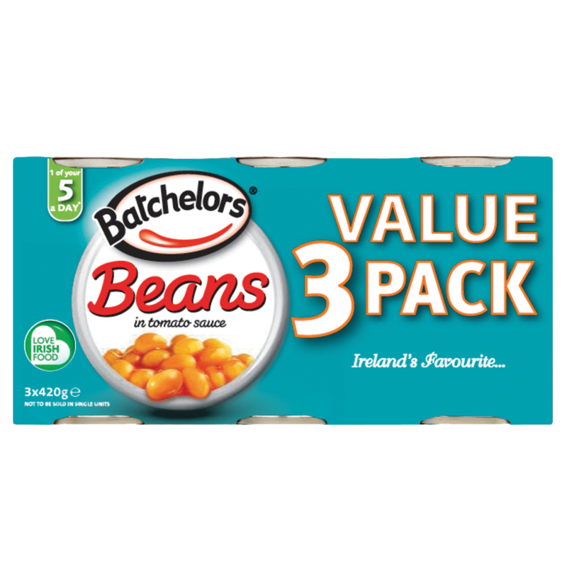 Batchelors Beans 3Pk x 420g Value
