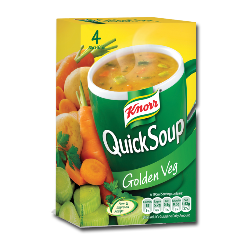Knorr quickSoup Veg 4pk Knorr quickSoup Veg 4pk