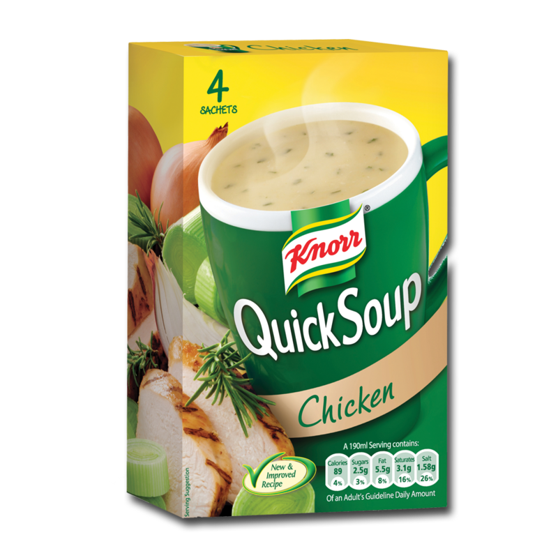 Knorr quickSoup chicken 4pk