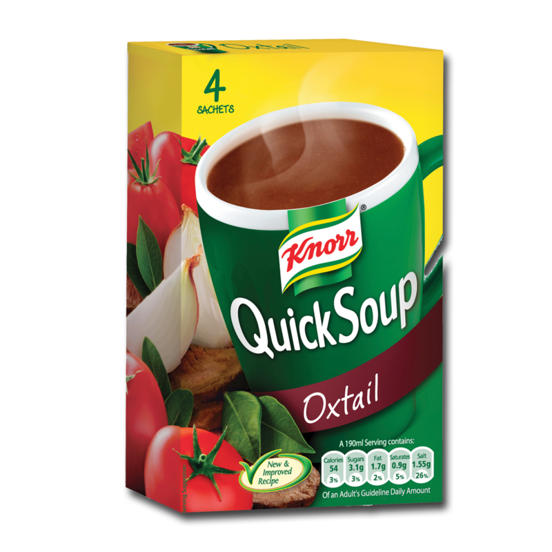 Knorr quickSoup oxtail 4pk