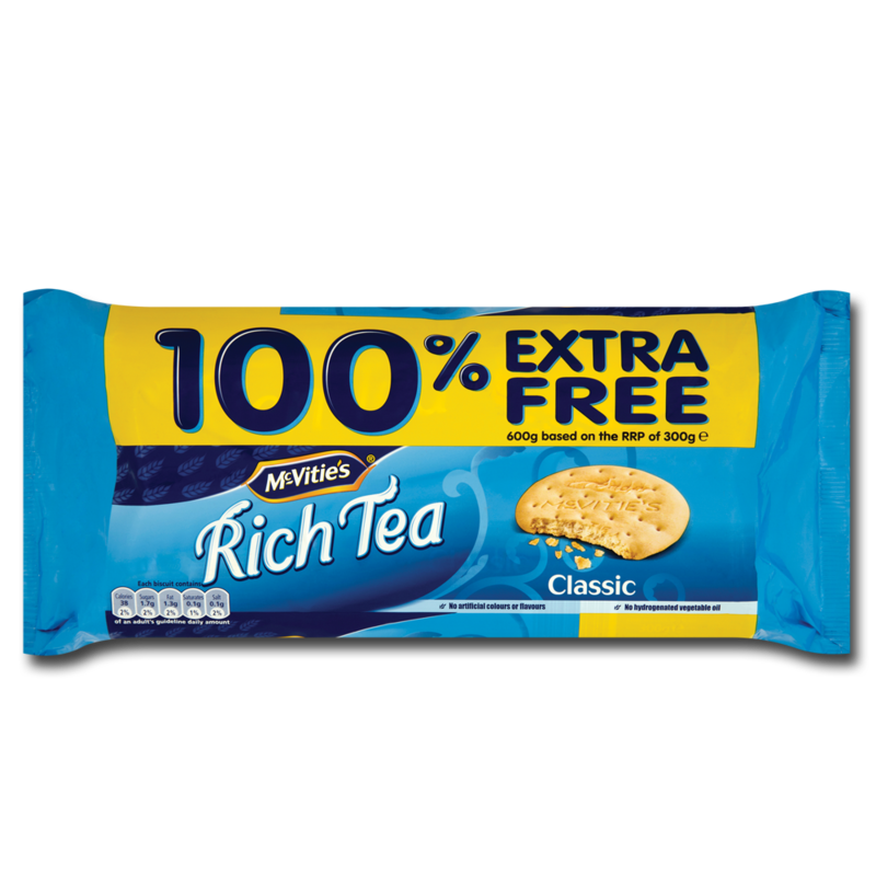 McVitiesRichTea 100extraFree