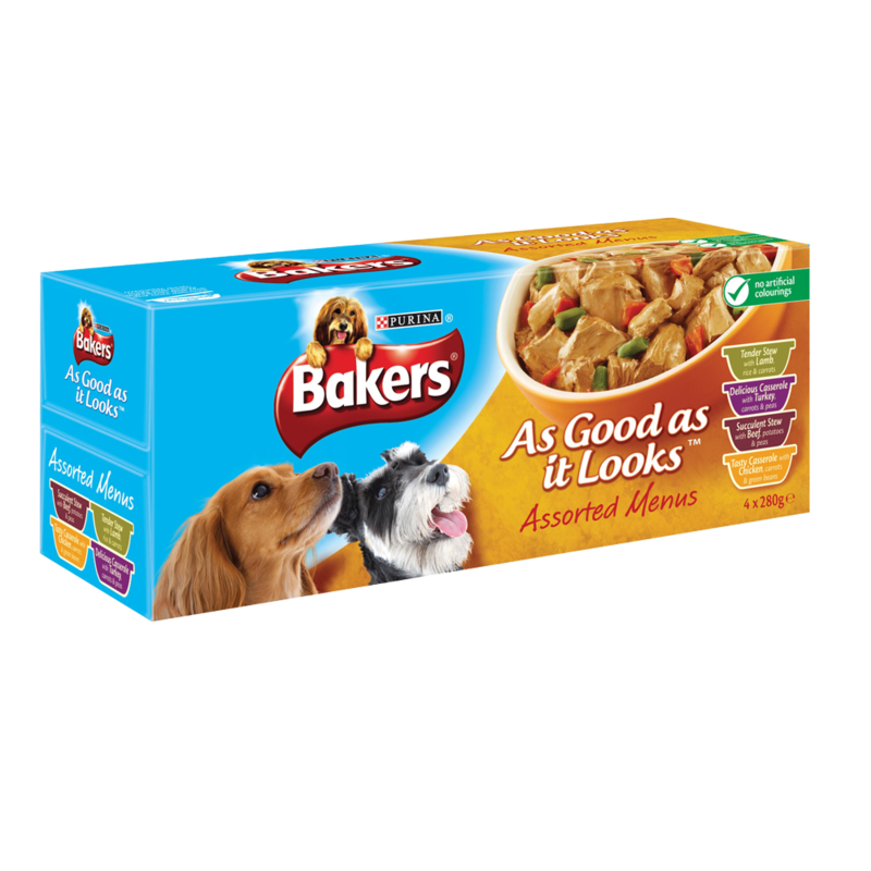 Bakers As Good As It Looks Assorted Menus 4x280g