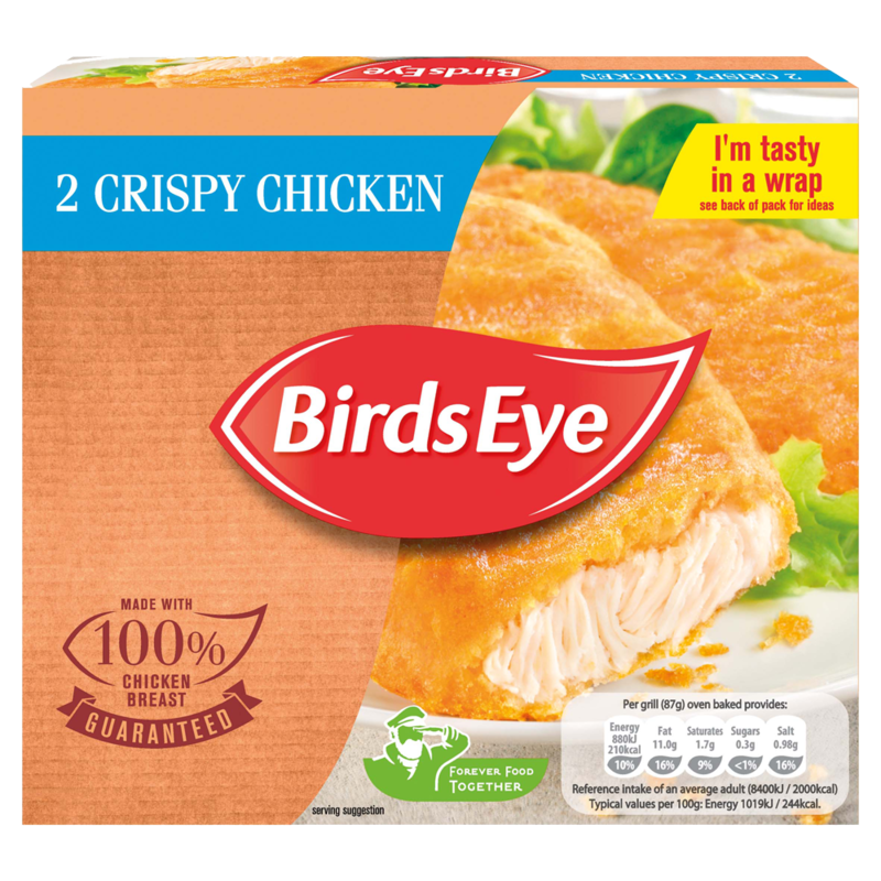 Birds Eye 2 Crispy Chicken 170g