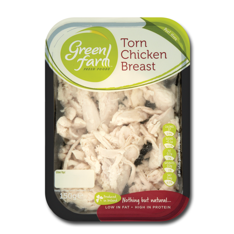 GreenFarm tornChickenBreast 150g