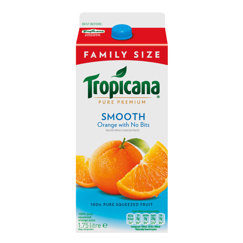 Tropicana Smooth Style Orange Juice 1.75L - Centra