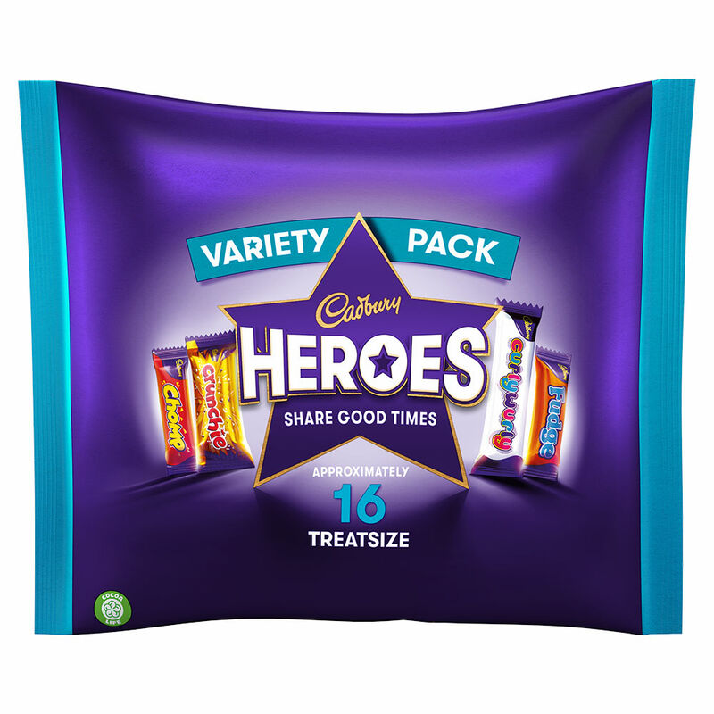 Cadbury Heroes Treatsize