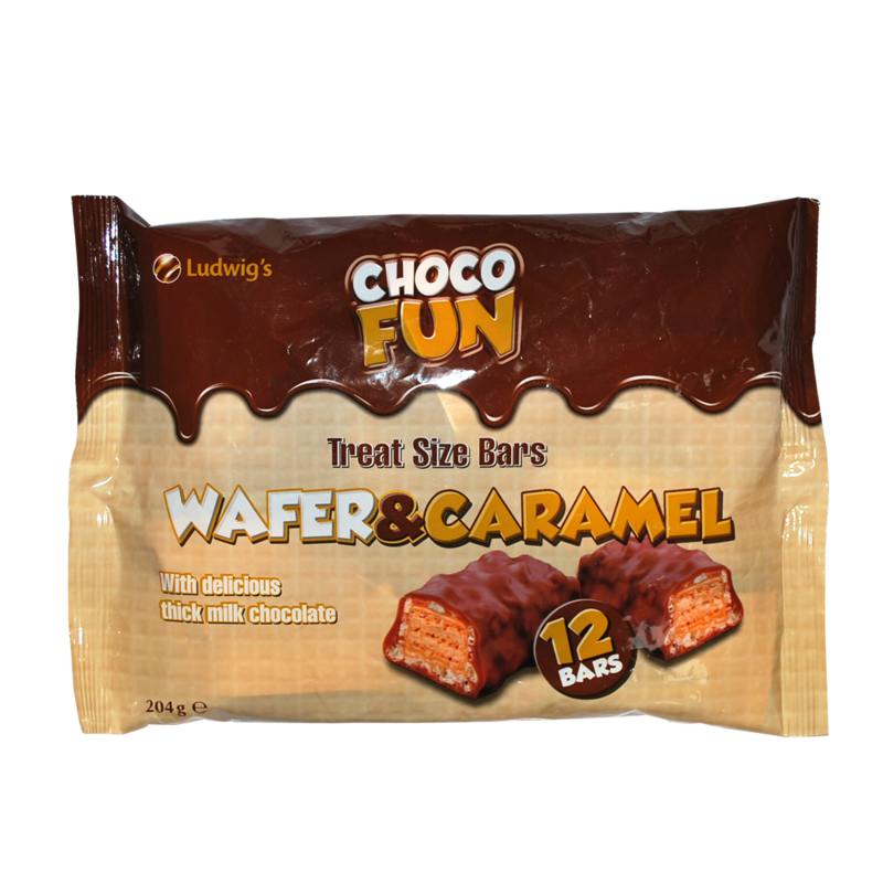 Ludwigs ChocoFun WaferCaramel Ludwigs ChocoFun WaferCaramel