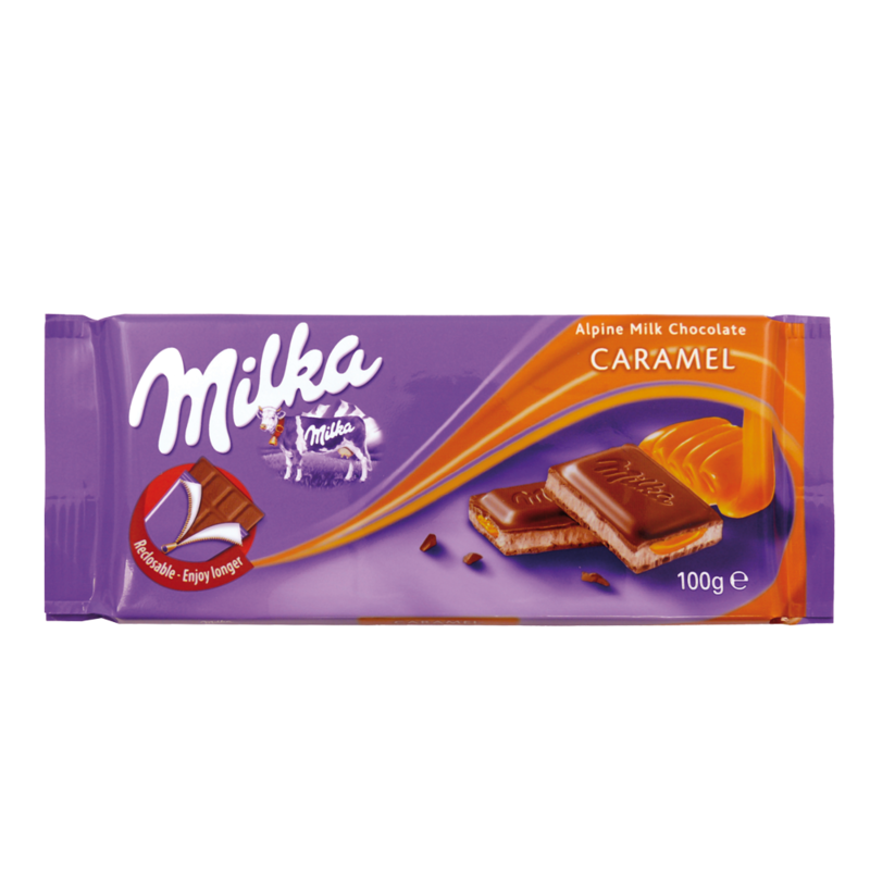 Milka caramel