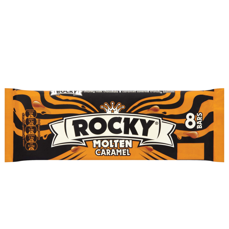 Rocky caramelBars 8pk