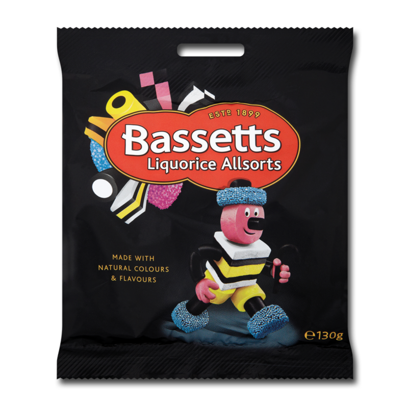 Bassetts liquoriceAllSorts 130g