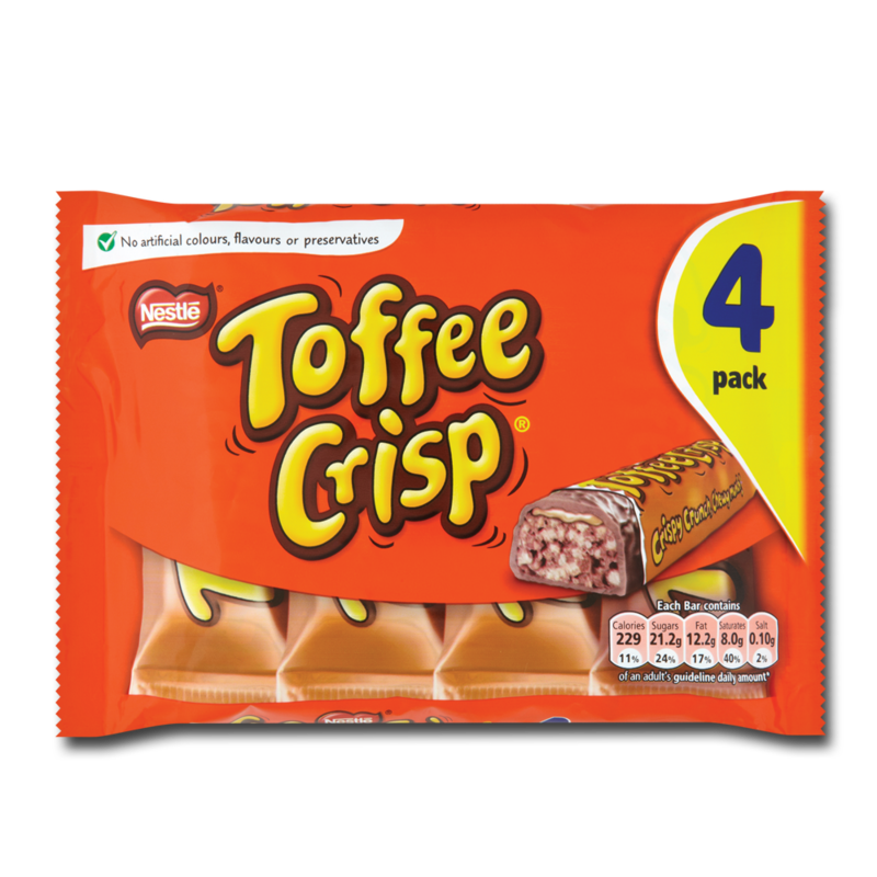 Nestle toffeeCrisp 4pk