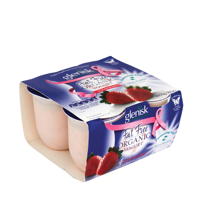 Glenisk organicStrawberry 500g Glenisk organicStrawberry 500g