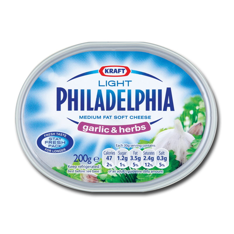 Philadelphia lightGarlicHerb 200g