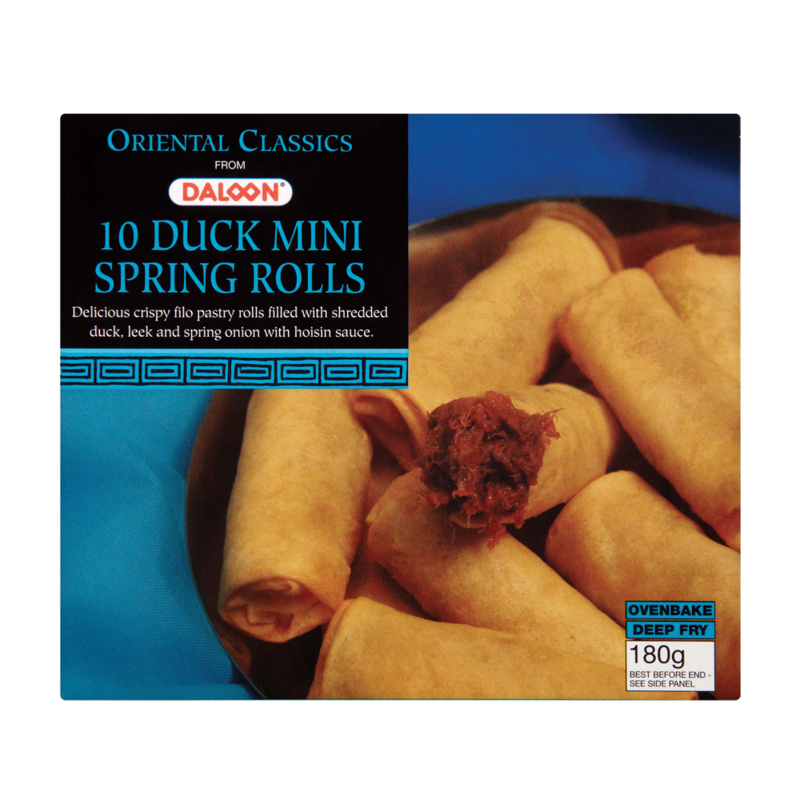 Daloon duckSpringRolls 180g