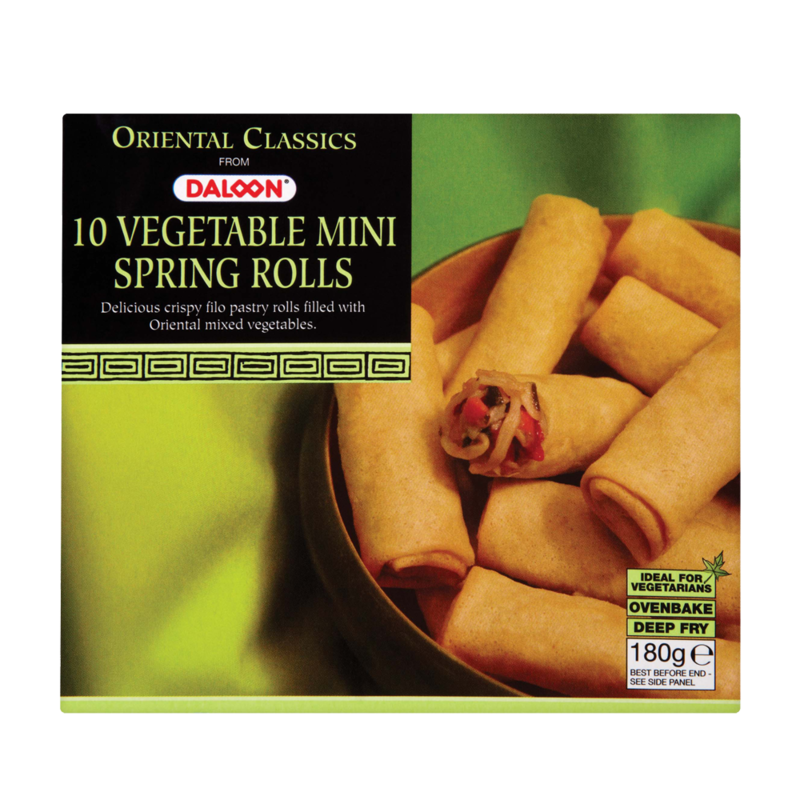 Daloon vegSpringRolls 180g