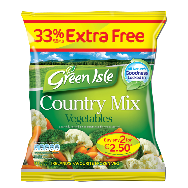 GreenIsle countryMix 450g 33extrafree