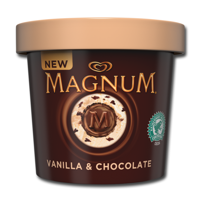 Magnum Vanilla & Chocolate Tub 450ml - Centra