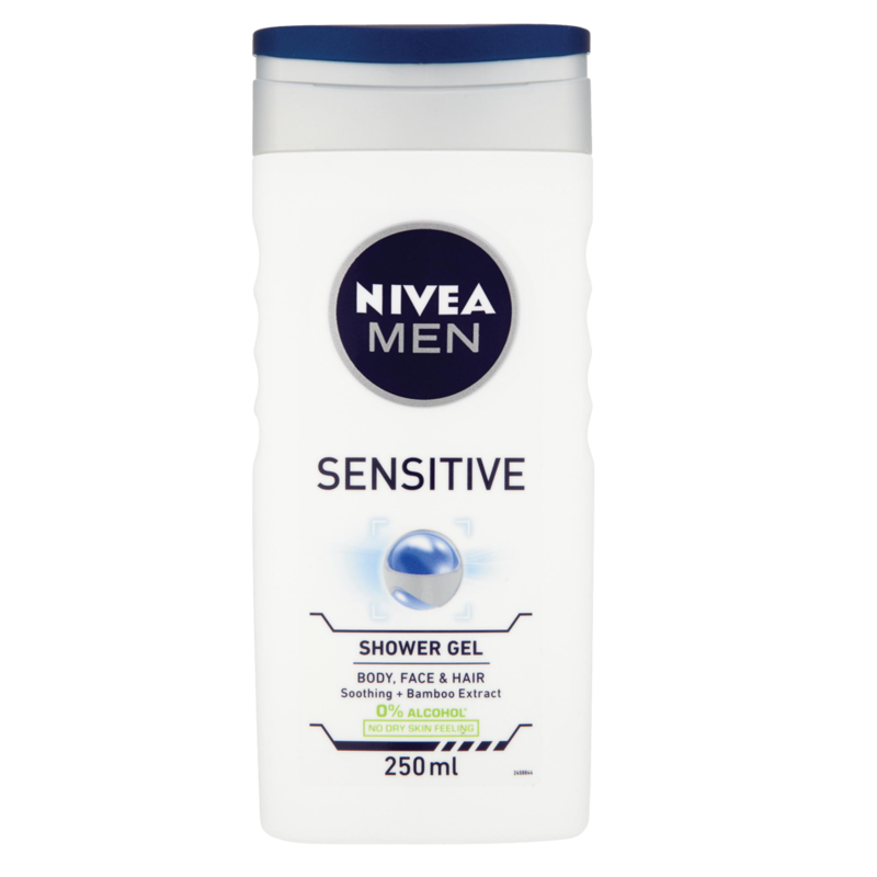 NIVEA MEN Sensitive Shower Gel 250ml NIVEA MEN Sensitive Shower Gel 250ml