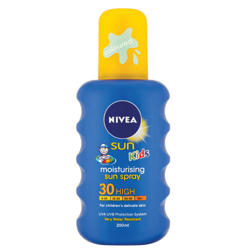 NIVEA SUN Kids Moisturising Sun Spray 30 High 200