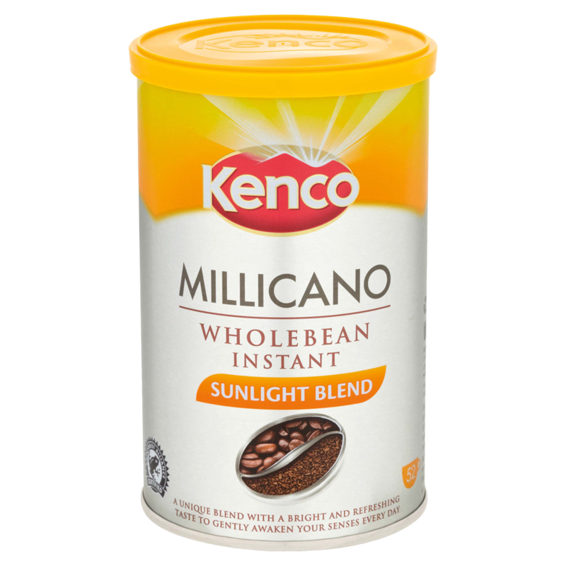 Kenco Millicano Sunlight Blend Wholebean Instant Coffee Tin 95g