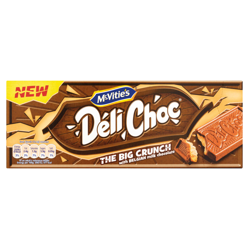 McVities Deli Choc Belgian Milk Chocolate 150g