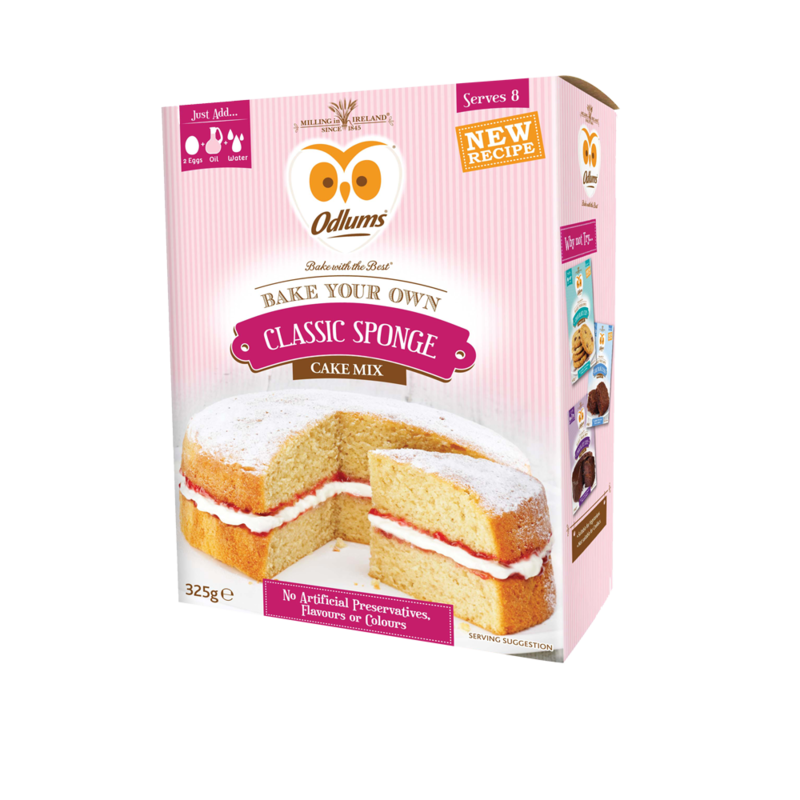 Odlums BYO Cake Classic Sponge Pack