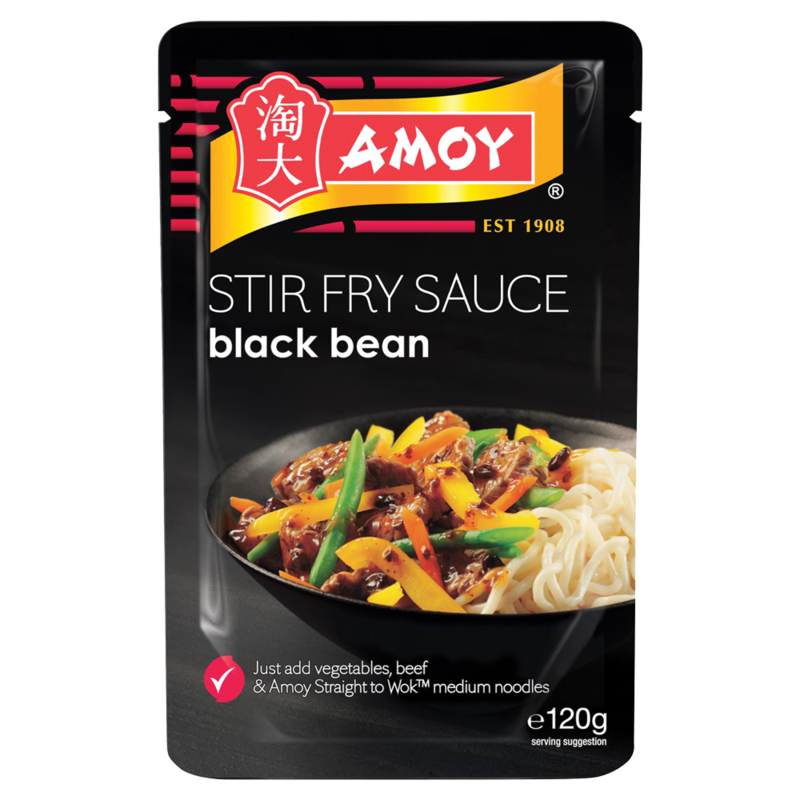 Amoy Stir Fry Sauce Black Bean 120g 12