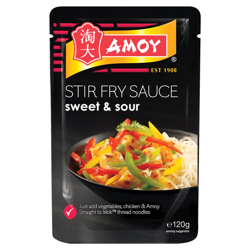 Amoy Stir Fry Sauce Sweet Sour 120g 18