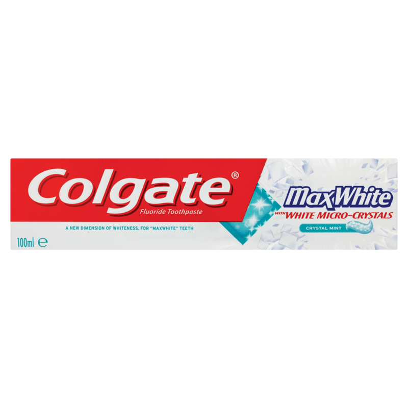 Colgate Max White with White Micro Crystals Crysta