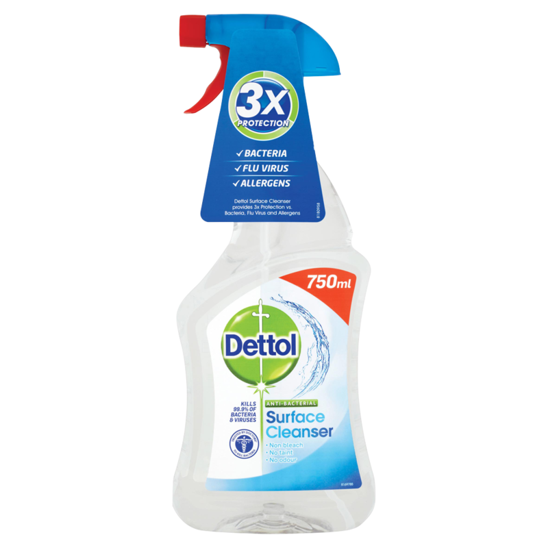 Dettol Antibacterial Spray Surface Cleanser 750ml Dettol Antibacterial Spray Surface Cleanser 750ml