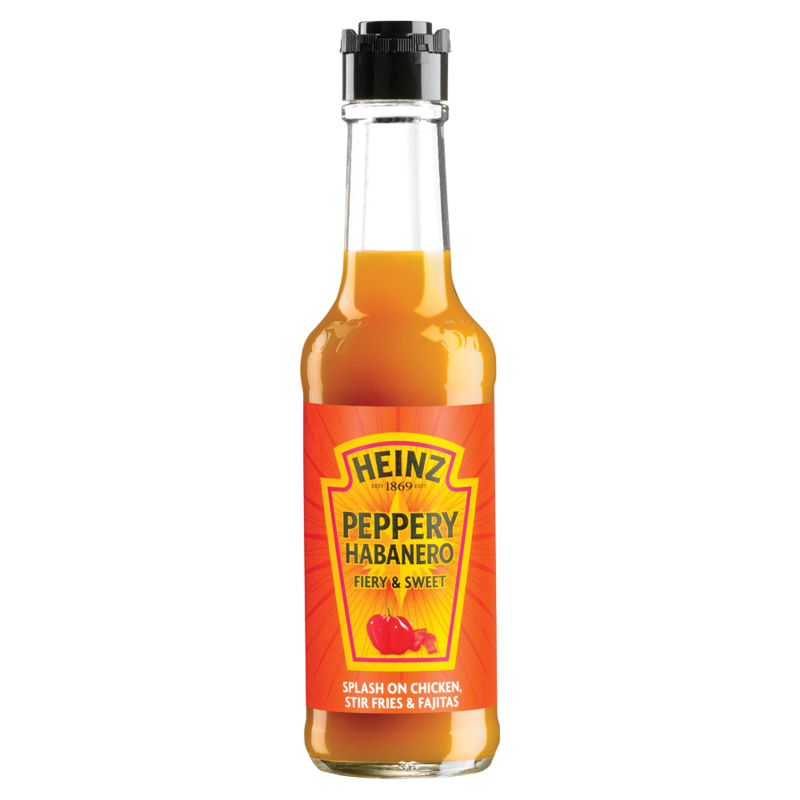 Heinz Peppery Habanero Fiery Sweet 150ml Heinz Peppery Habanero Fiery Sweet 150ml