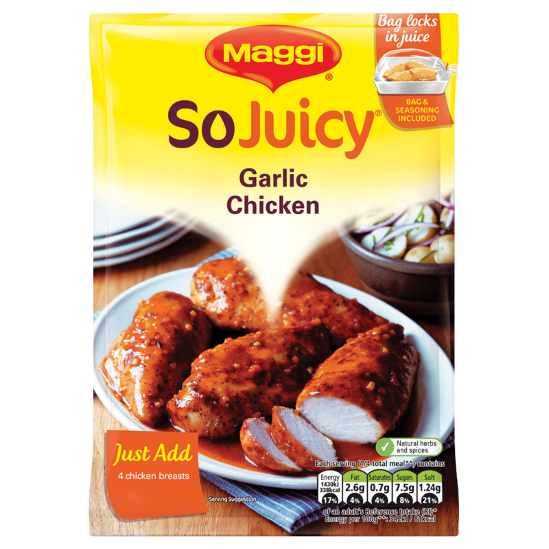 MAGGI So Juicy Garlic for Chicken 30g MAGGI So Juicy Garlic for Chicken 30g
