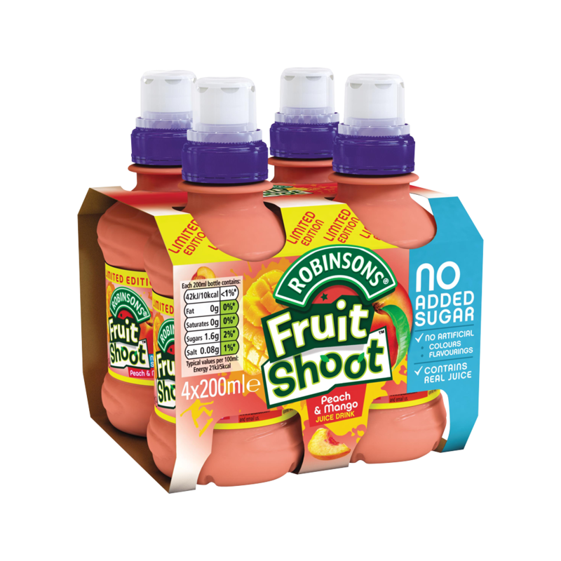 Robinsons Limited Edition Fruit Shoot Peach Mang 17