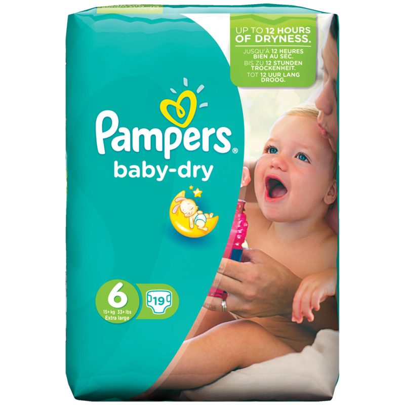 Pampers baby dry 19pack