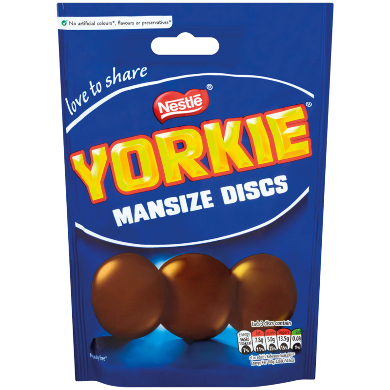 Yorkie mansize disks