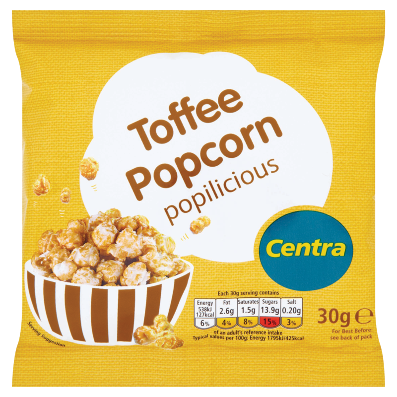 Centra Toffee Popcorn 30g