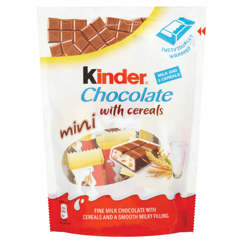 Kinder Chocolate with Mini Cereals 95g