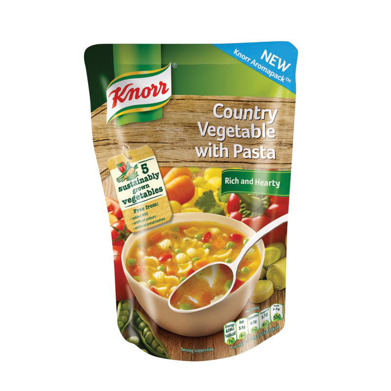 Knorr VegePasta soup 390g