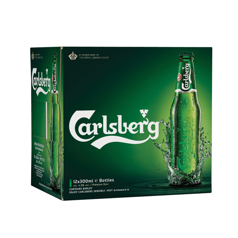 Carlsberg 12x300ml Bottle Pack 3d HighRes 1