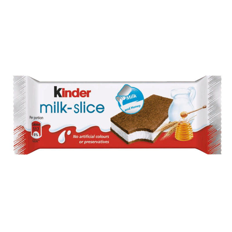 Kinder Milk slice