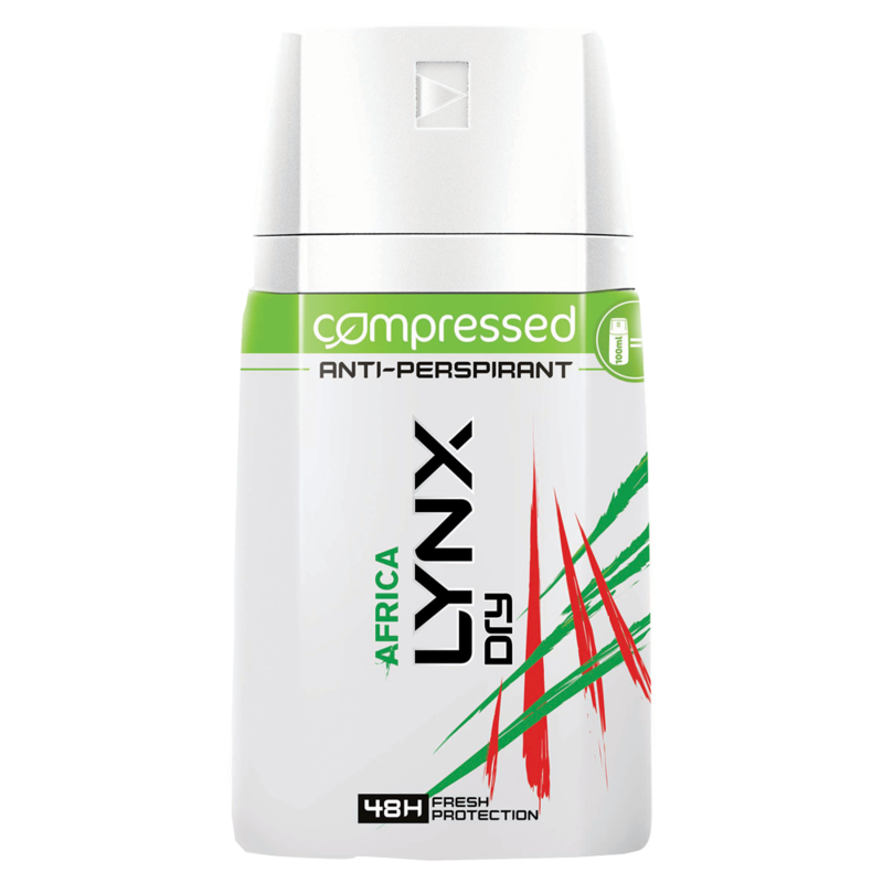 Lynx Africa Aerosol Anti Perspirant Deodorant 100ml