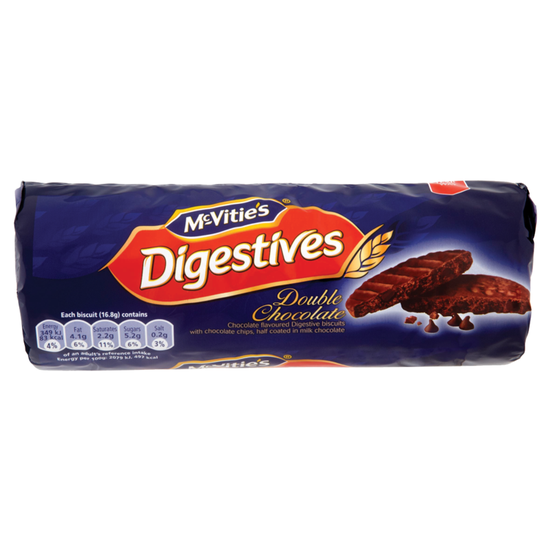 McVitie s Digestives Double Chocolate 300g