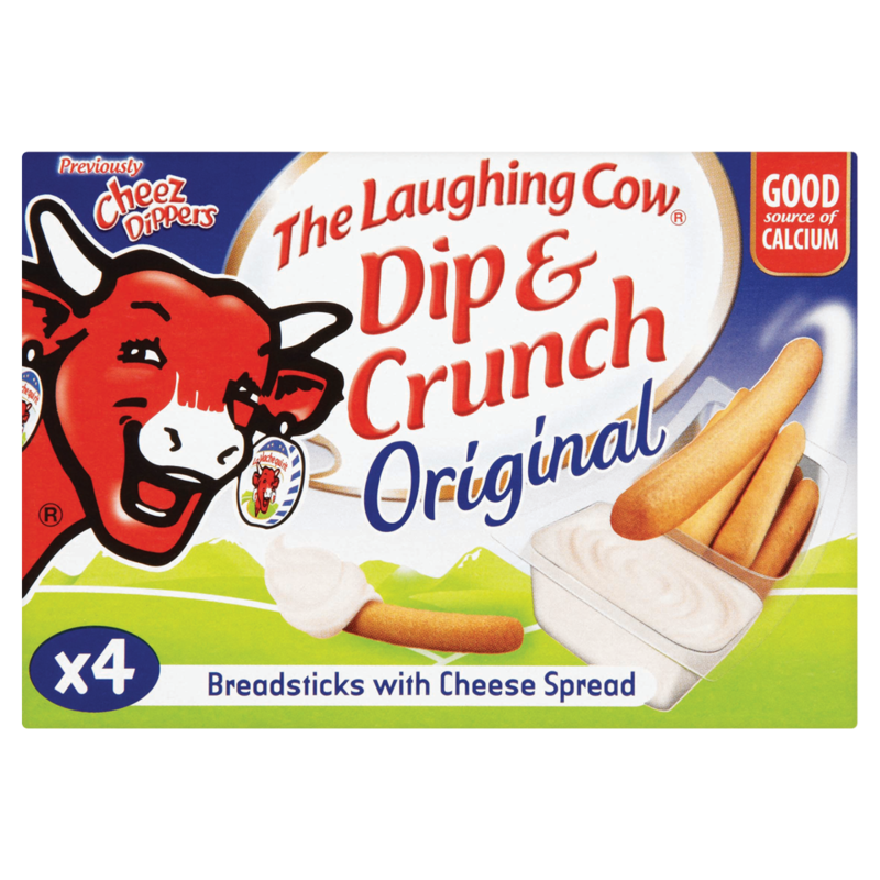 The Laughing Cow Dip Crunch Original 4 x 35g The Laughing Cow Dip Crunch Original 4 x 35g