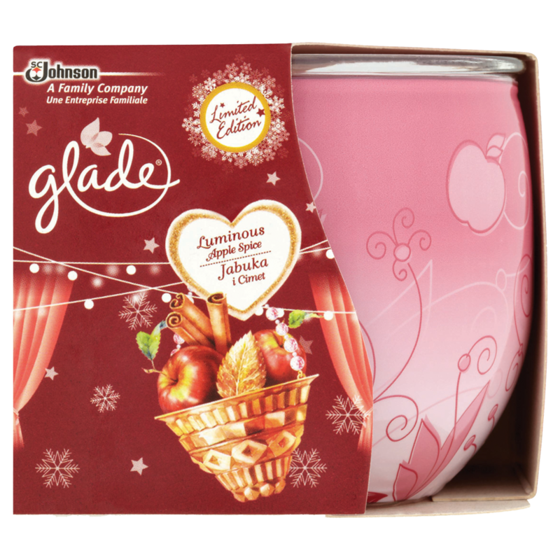 Glade luminous apple spice