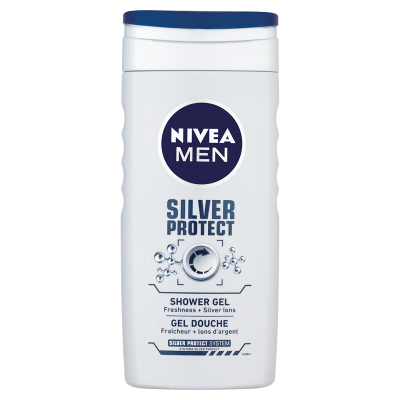 NIVEA MEN Silver Protect Shower Gel 250ml