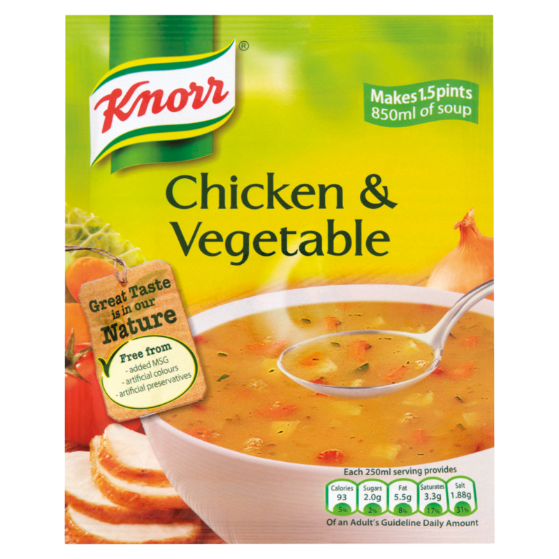 Knorr Chicken Vegetable Soup 68g