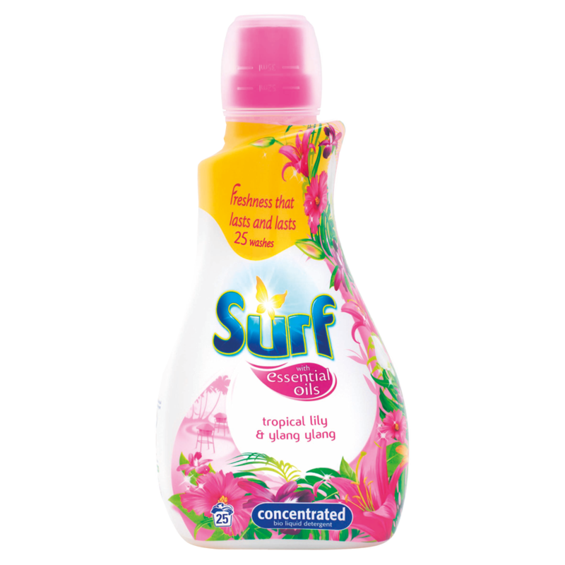 Surf Laundry Liquid Tropical Lily 25 Wash 875ml