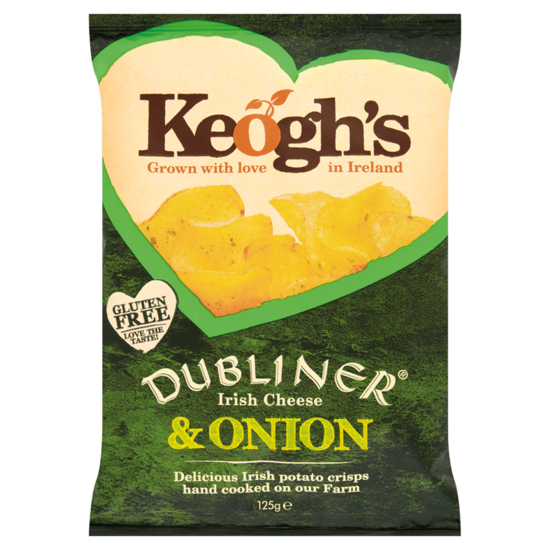 Keogh s Dubliner Irish Cheese Onion 125g