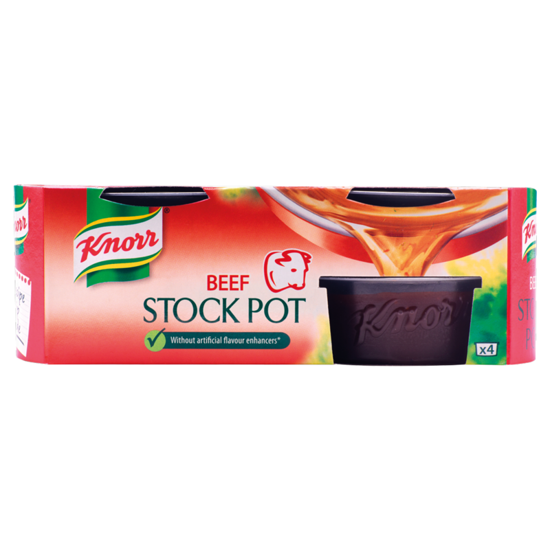 Knorr Beef Stock Pot 4 x 28g